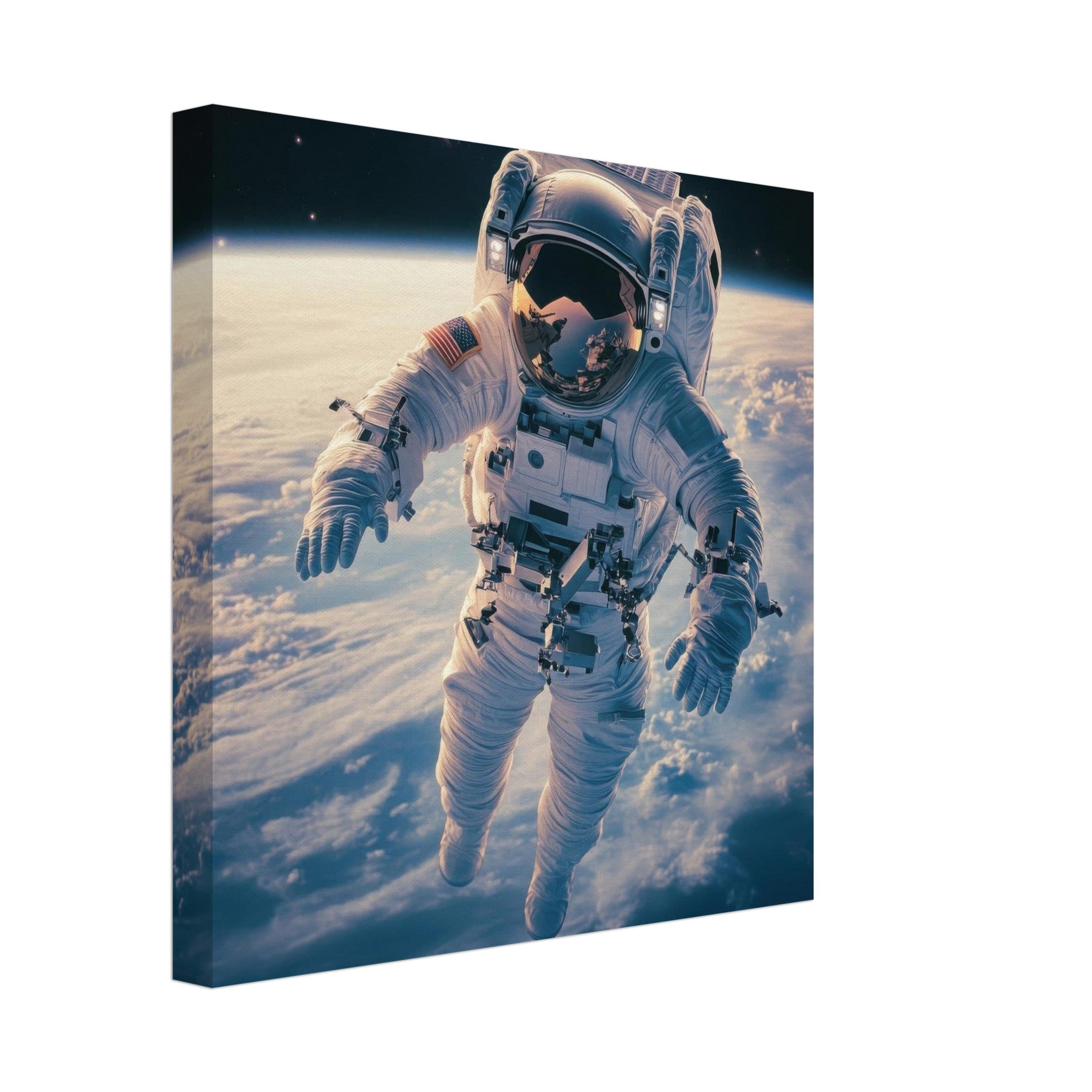 Canvas Square - The psychological challenges of long 3 - Shop Ai Art WebShop - Digital Art online Store