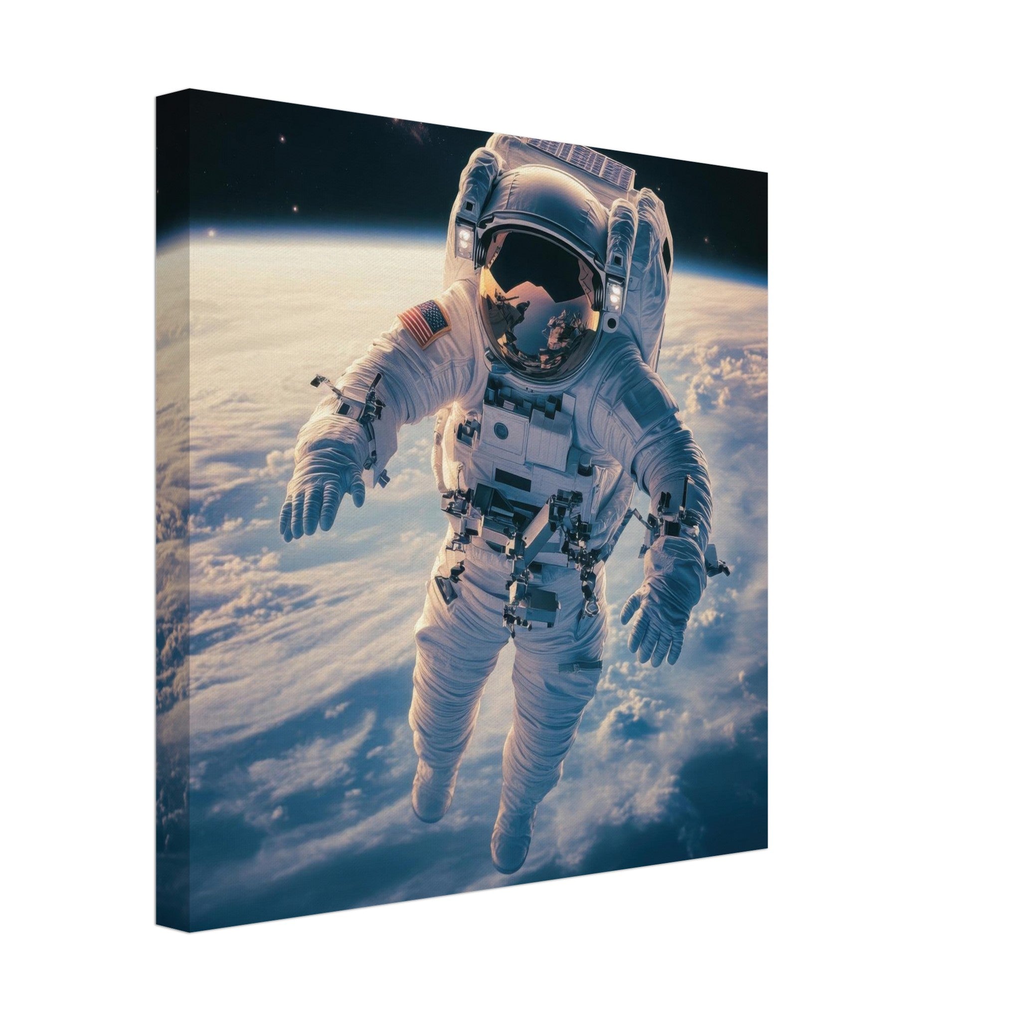 Canvas Square - The psychological challenges of long 3 - Shop Ai Art WebShop - Digital Art online Store