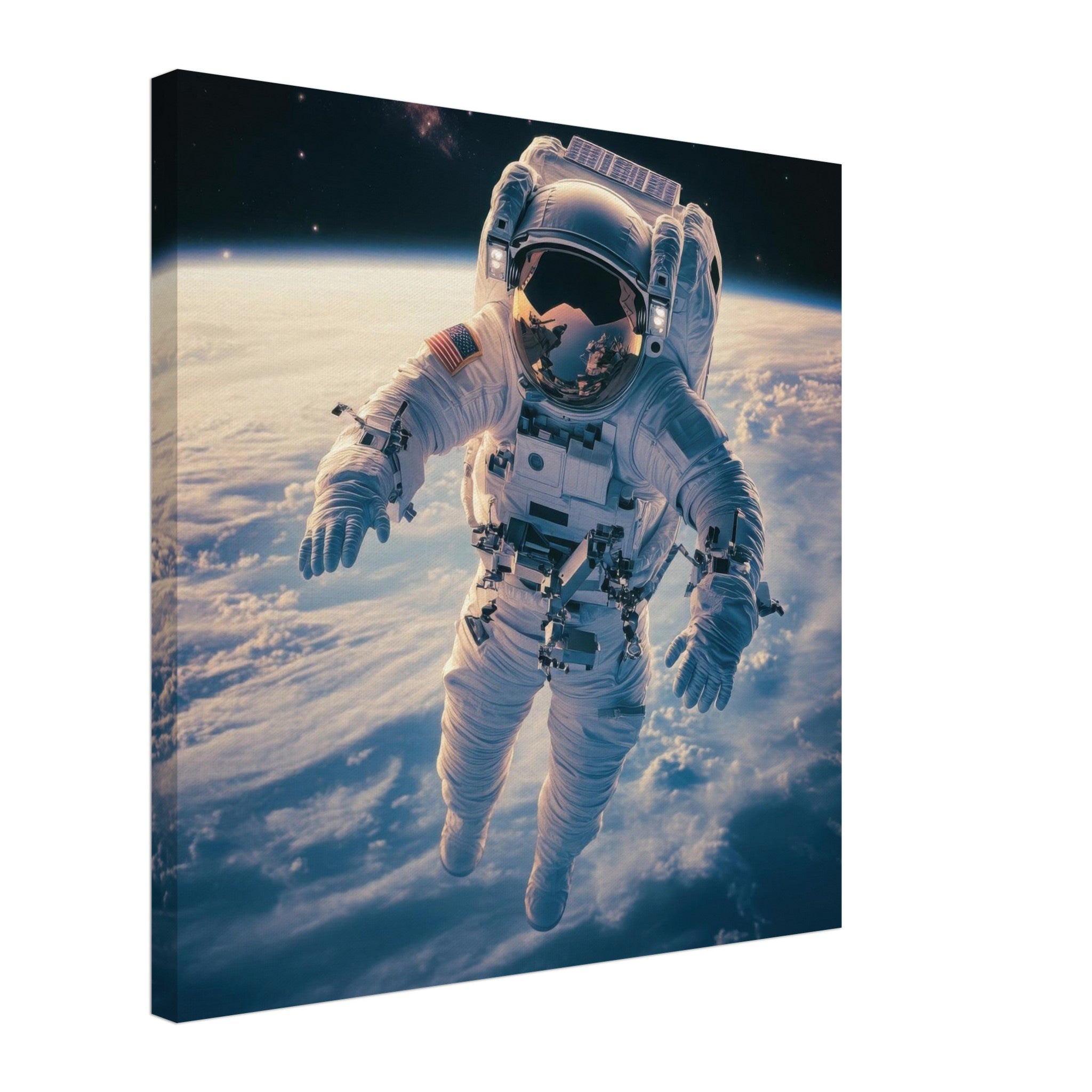 Canvas Square - The psychological challenges of long 3 - Shop Ai Art WebShop - Digital Art online Store