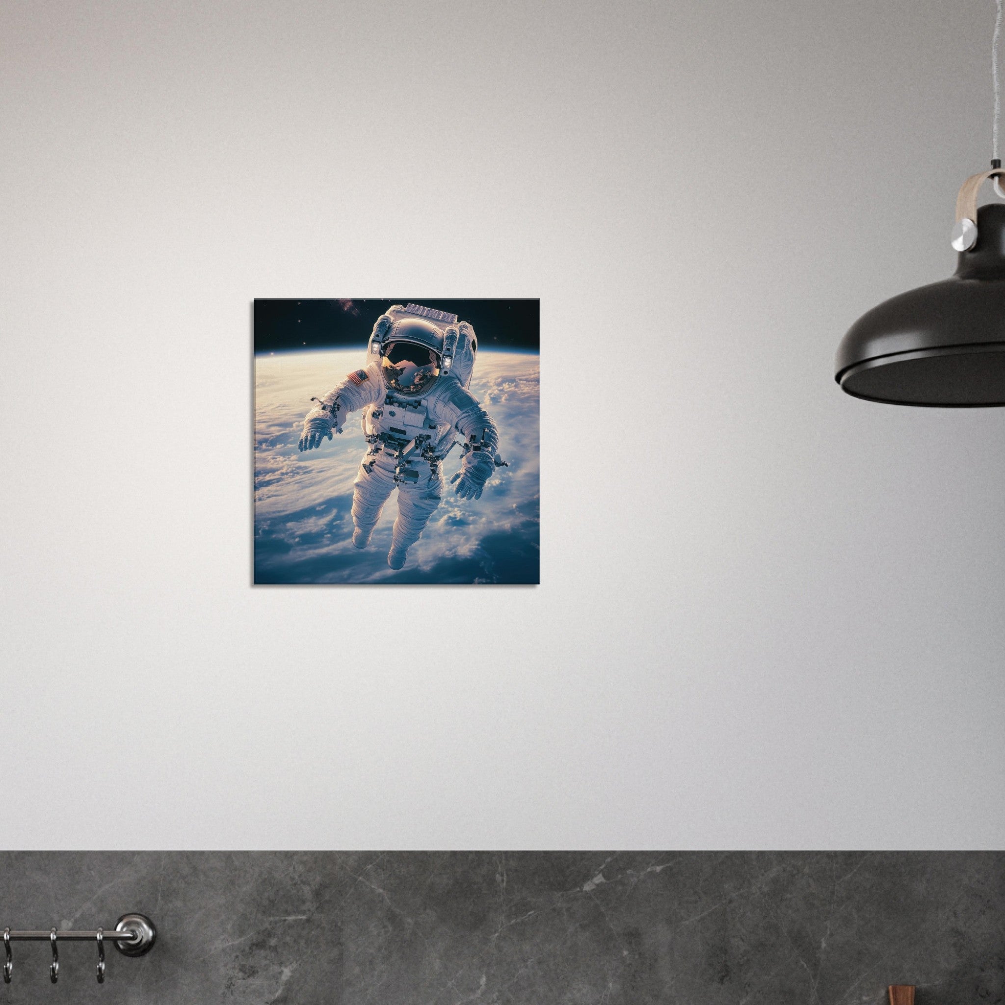 Canvas Square - The psychological challenges of long 3 - Shop Ai Art WebShop - Digital Art online Store