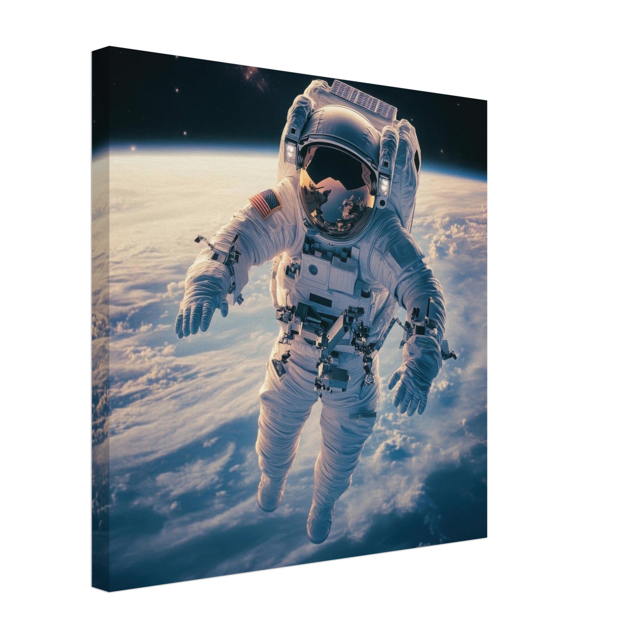Canvas Square - The psychological challenges of long 3 - Shop Ai Art WebShop - Digital Art online Store