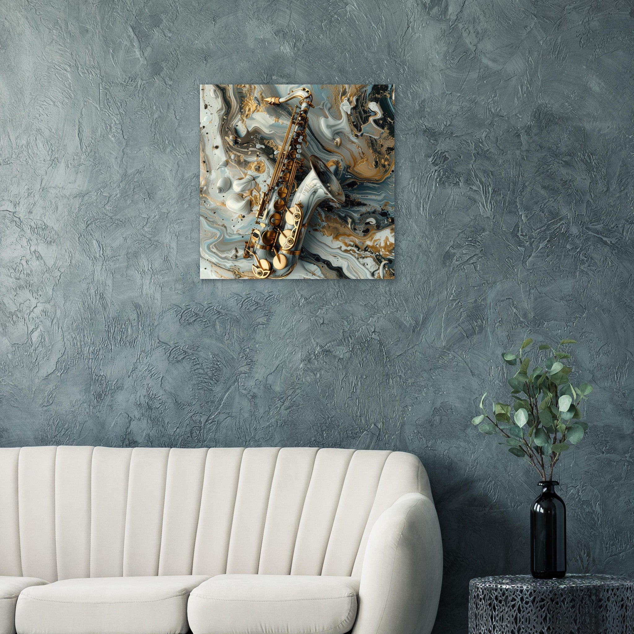 Fine Art Poster Square - Music Art 2 - Shop Ai Art WebShop - Digital Art online Store