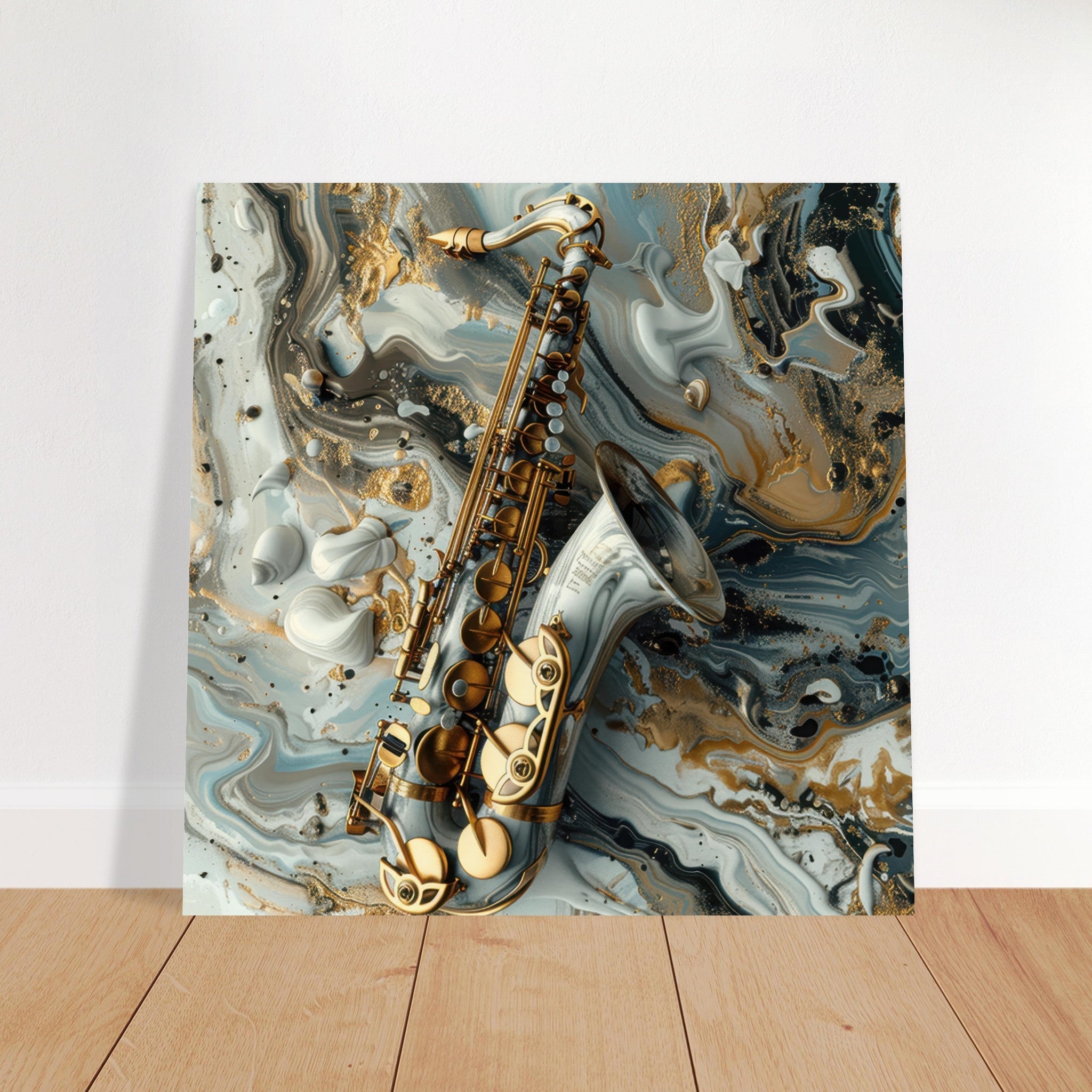 Fine Art Poster Square - Music Art 2 - Shop Ai Art WebShop - Digital Art online Store