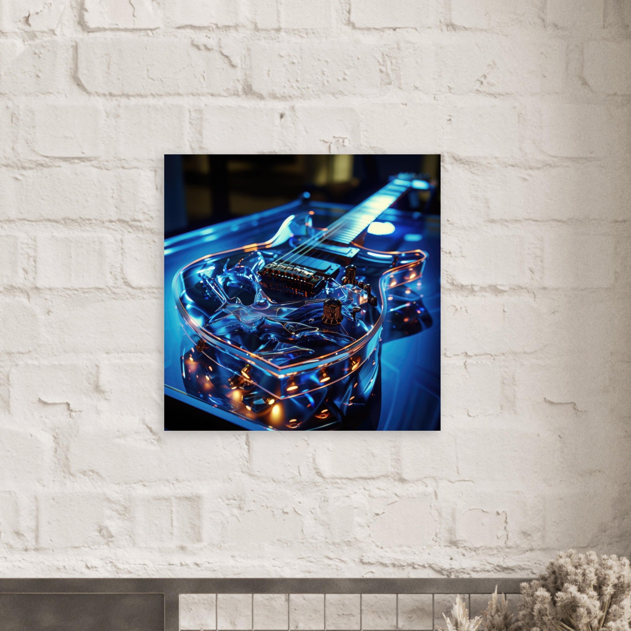 Fine Art Poster Square - Music Art 6 - Shop Ai Art WebShop - Digital Art online Store