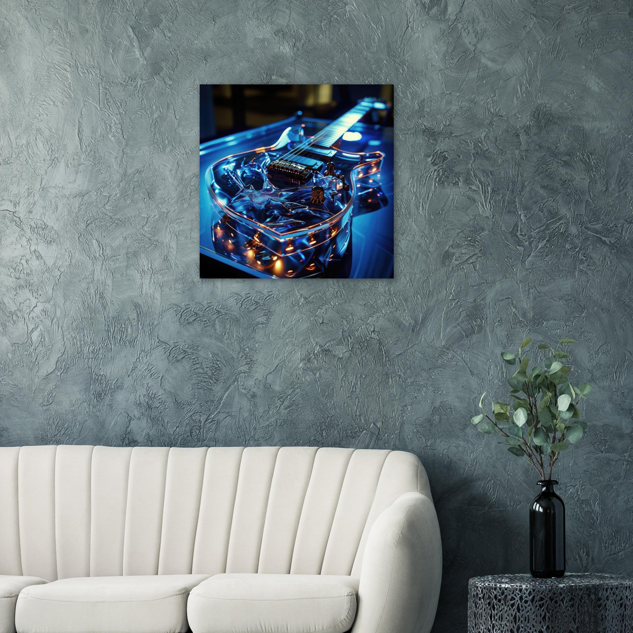 Fine Art Poster Square - Music Art 6 - Shop Ai Art WebShop - Digital Art online Store