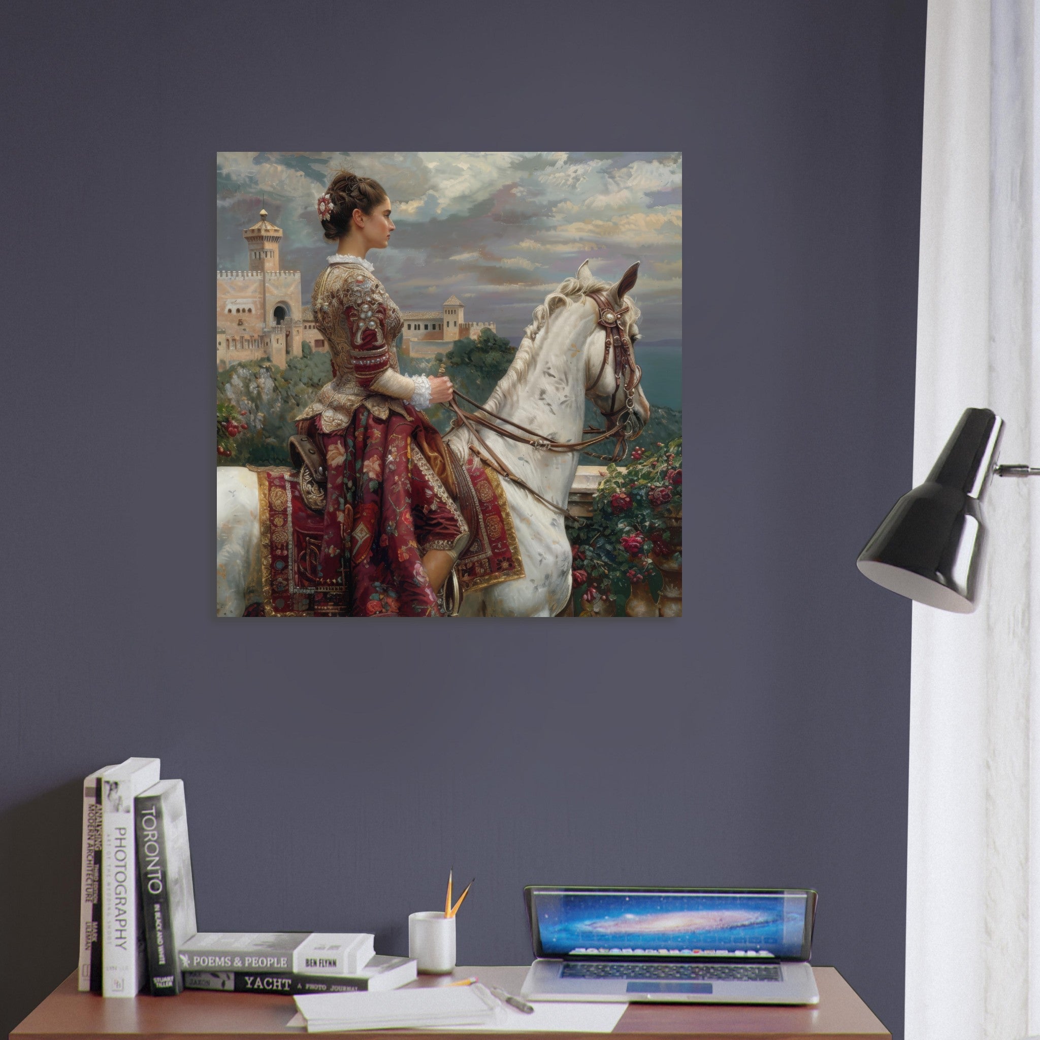 Fine Art Poster Square - Romanticism art style culture of Spain 4 - Shop Ai Art WebShop - Digital Art online Store