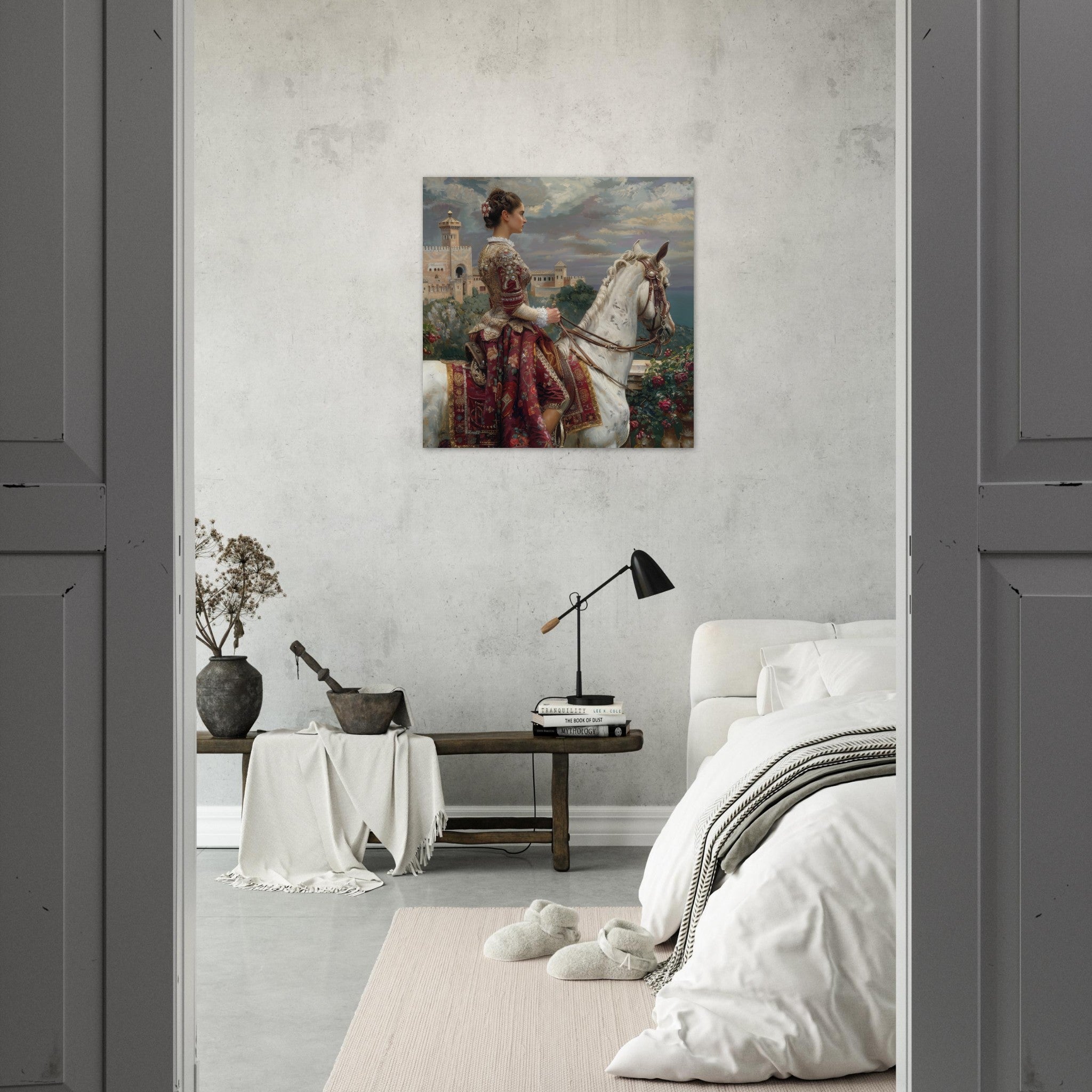 Fine Art Poster Square - Romanticism art style culture of Spain 4 - Shop Ai Art WebShop - Digital Art online Store