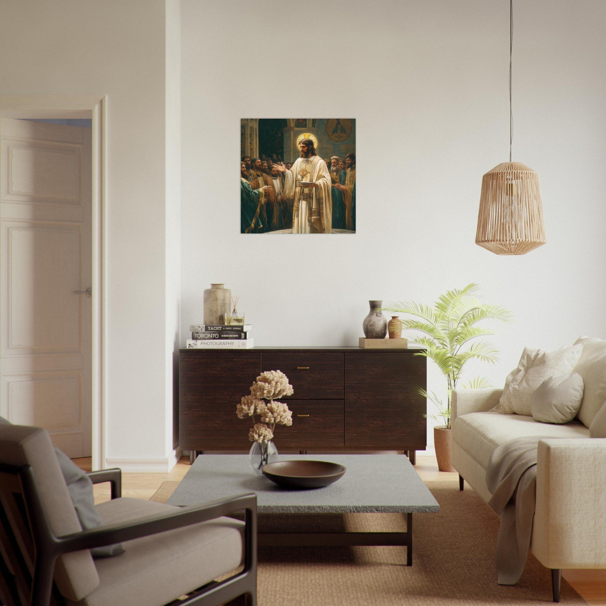 Fine Art Poster Square - The Concept of Kind in Church History Analyzing 3 - Shop Ai Art WebShop - Digital Art online Store