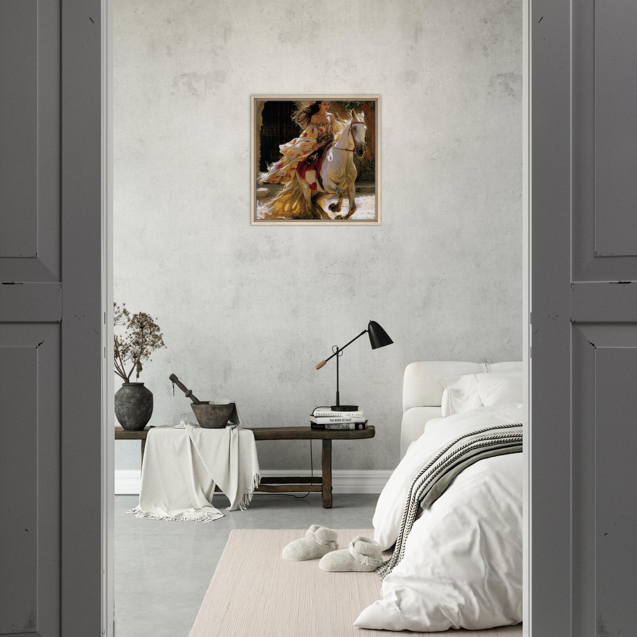 Framed Canvas Square - Romanticism art style culture of Spain 1 - Shop Ai Art WebShop - Digital Art online Store