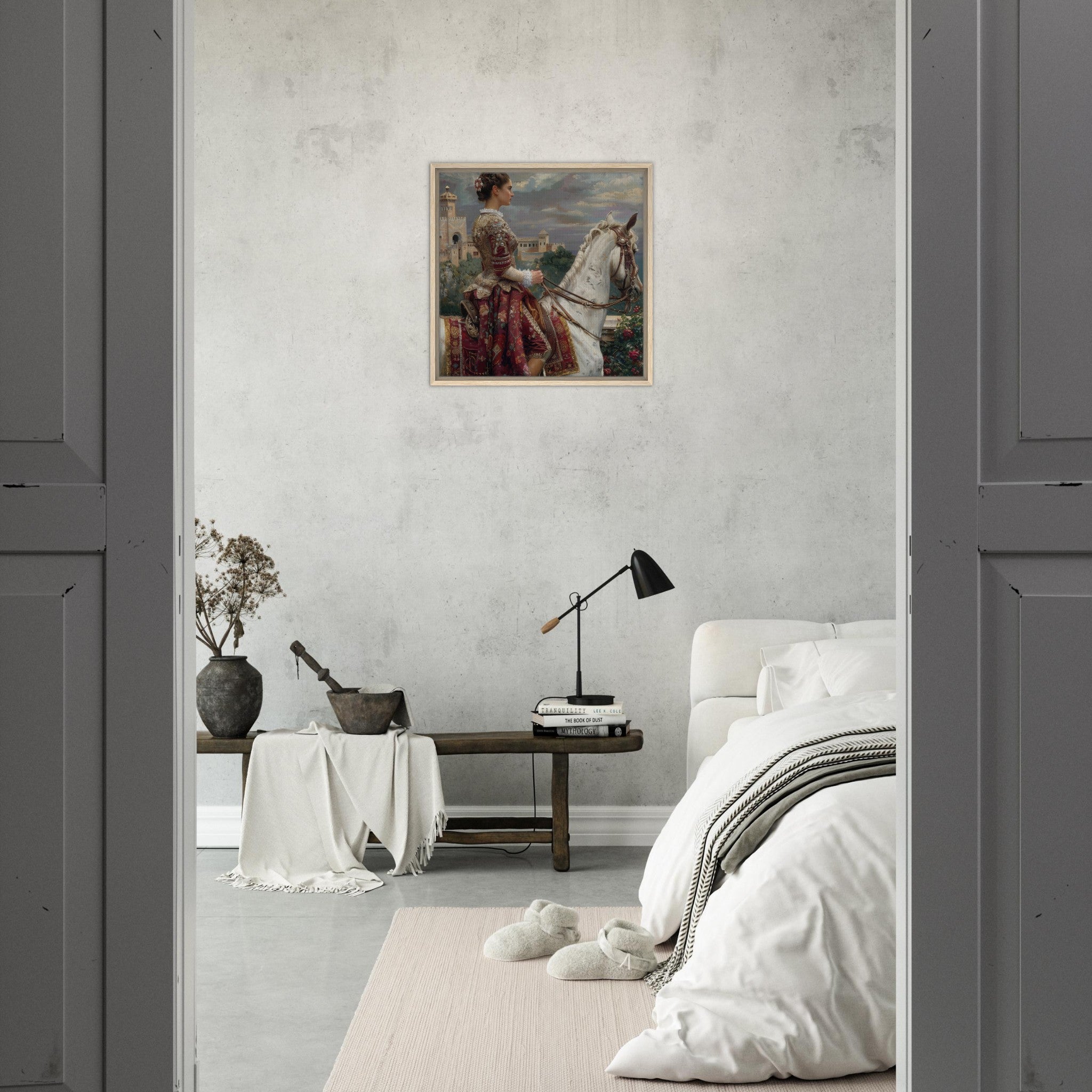 Framed Canvas Square - Romanticism art style culture of Spain 4 - Shop Ai Art WebShop - Digital Art online Store