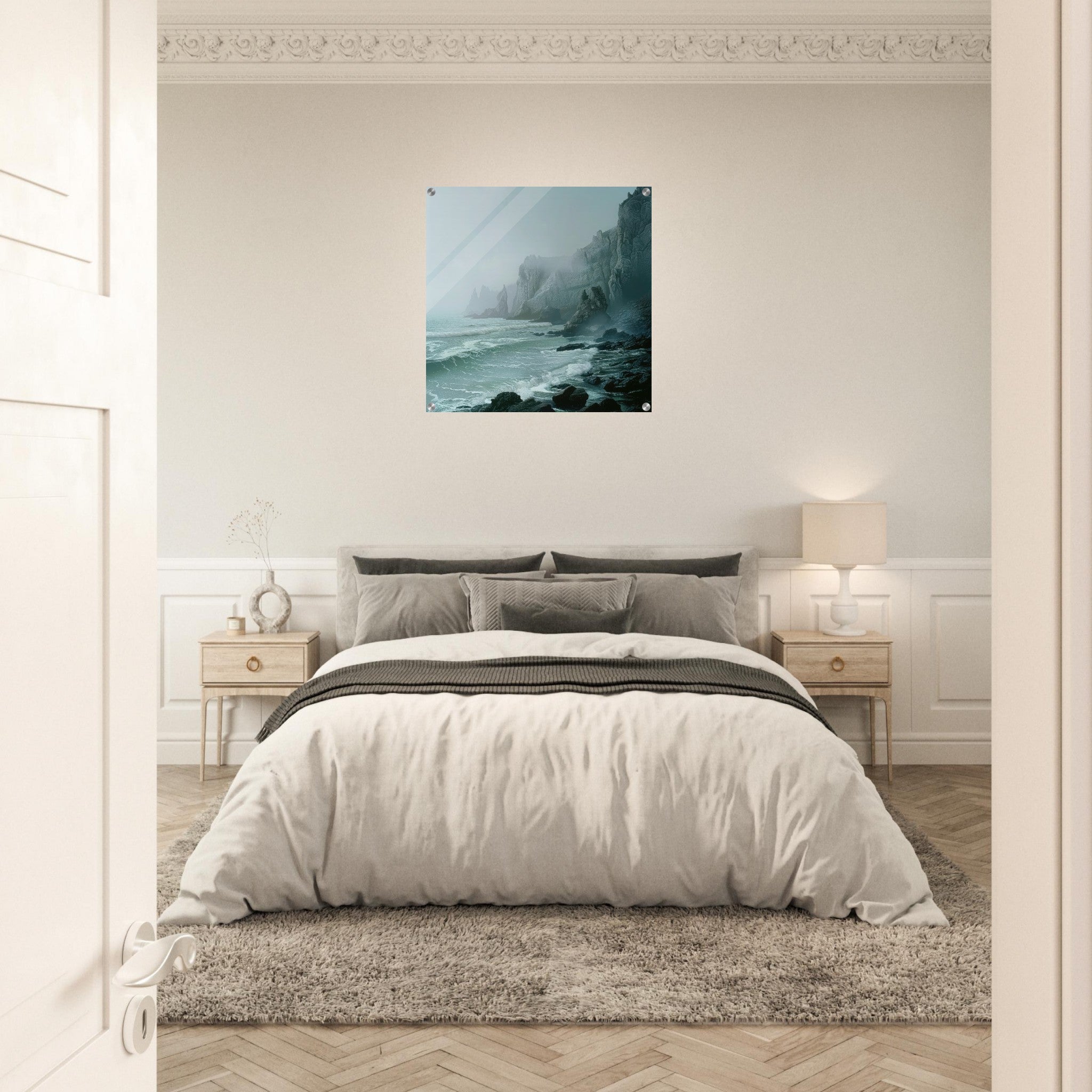 Acrylic Print Square - Nature 1 - Shop Ai Art WebShop - Digital Art online Store
