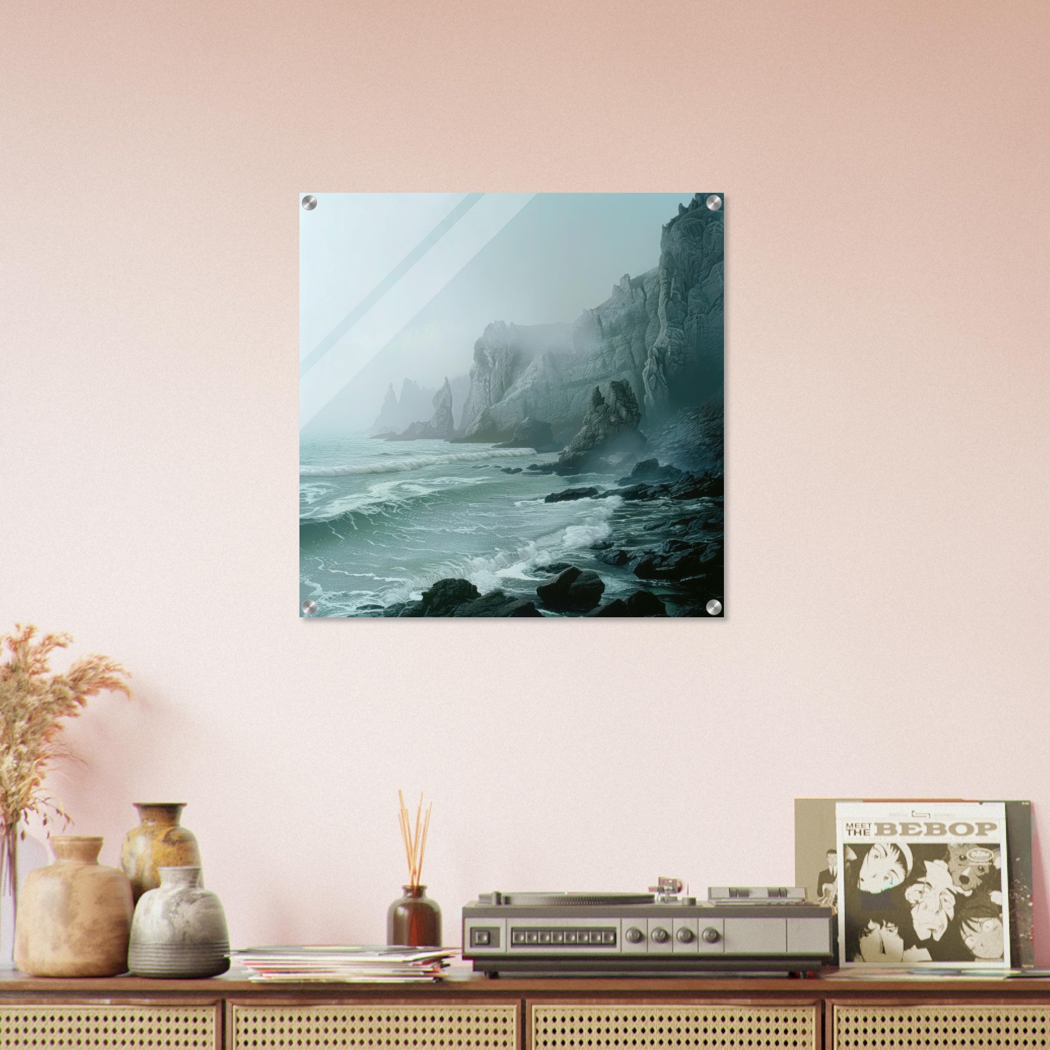 Acrylic Print Square - Nature 1 - Shop Ai Art WebShop - Digital Art online Store