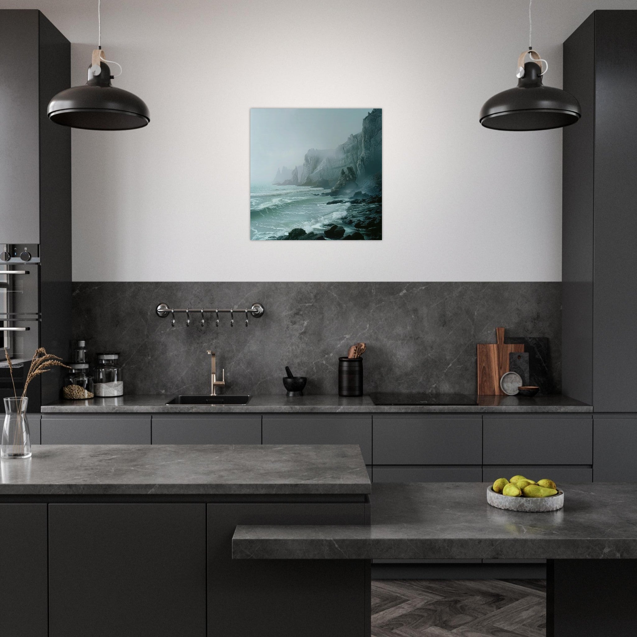 Aluminum Print Square - Nature 1 - Shop Ai Art WebShop - Digital Art online Store
