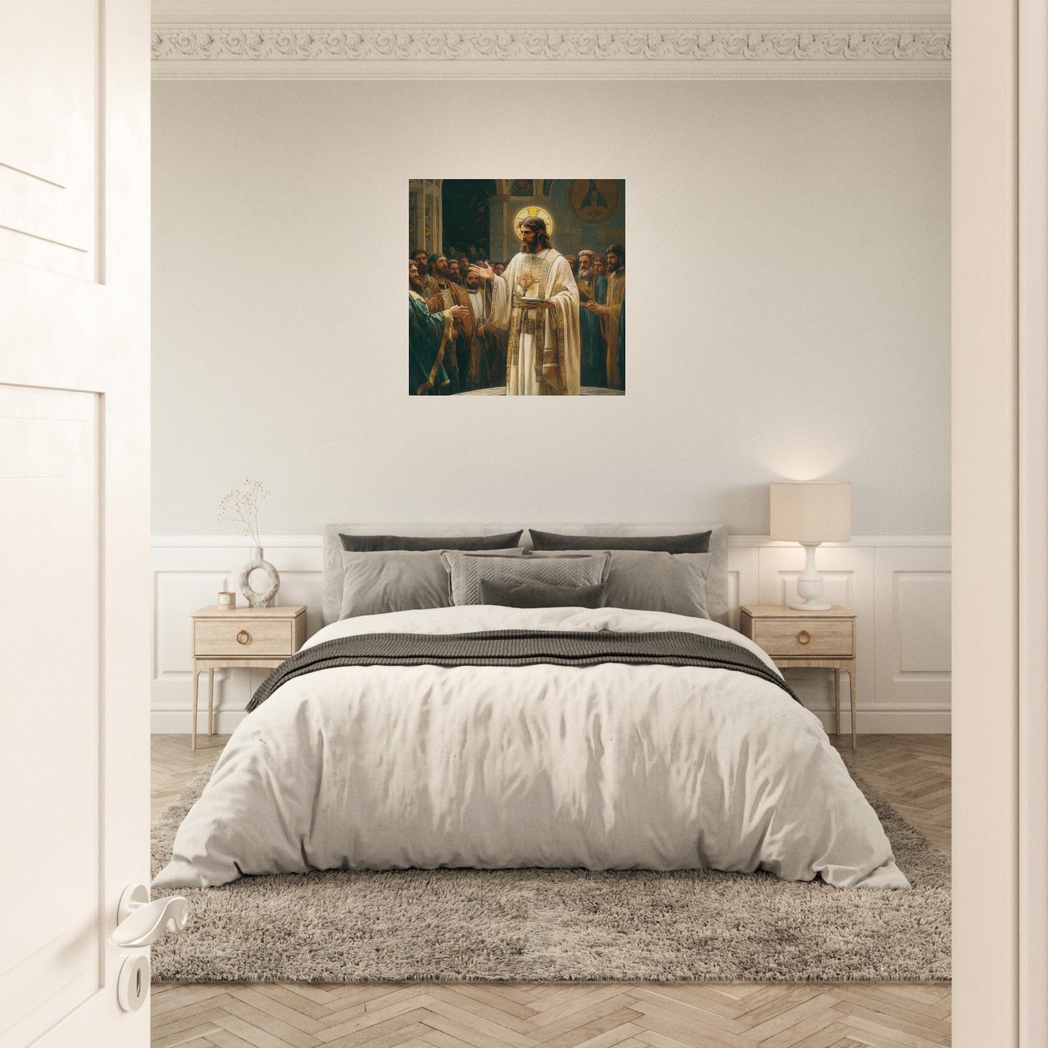 Aluminum Print Square - The Concept of Kind in Church History Analyzing 3 - Shop Ai Art WebShop - Digital Art online Store