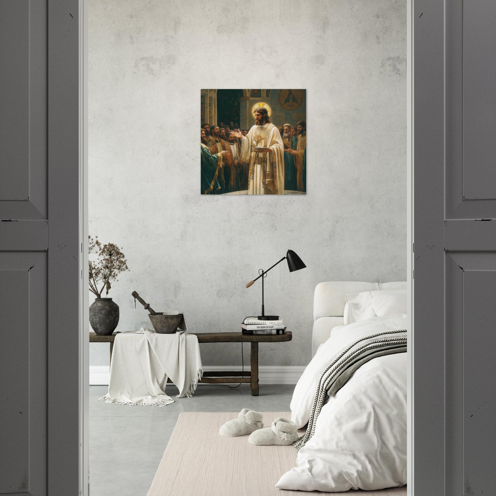 Aluminum Print Square - The Concept of Kind in Church History Analyzing 3 - Shop Ai Art WebShop - Digital Art online Store