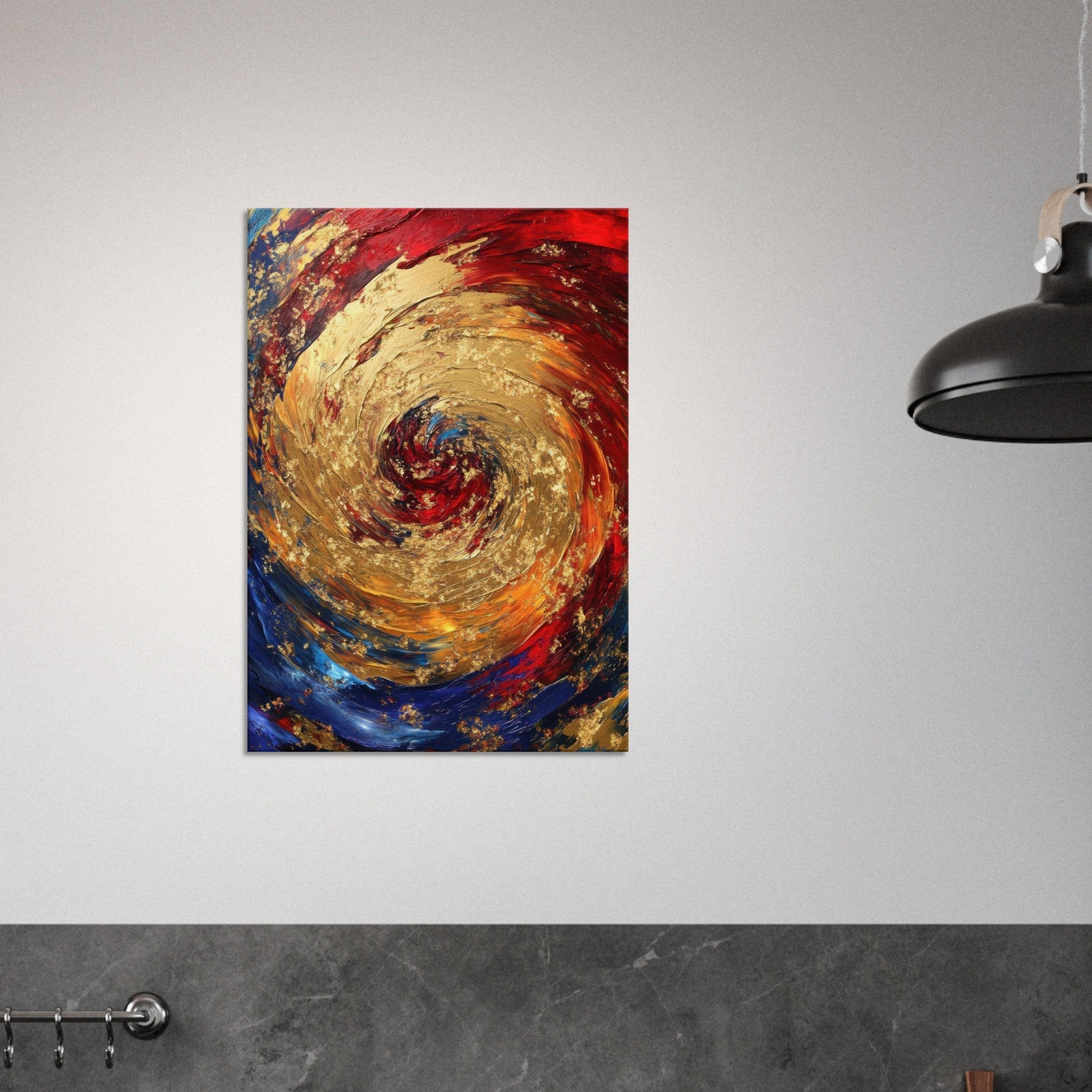 Canvas Portrait - Vortex of Emotions A swirling fusion of vagrant 2 - Shop Ai Art WebShop - Digital Art online Store