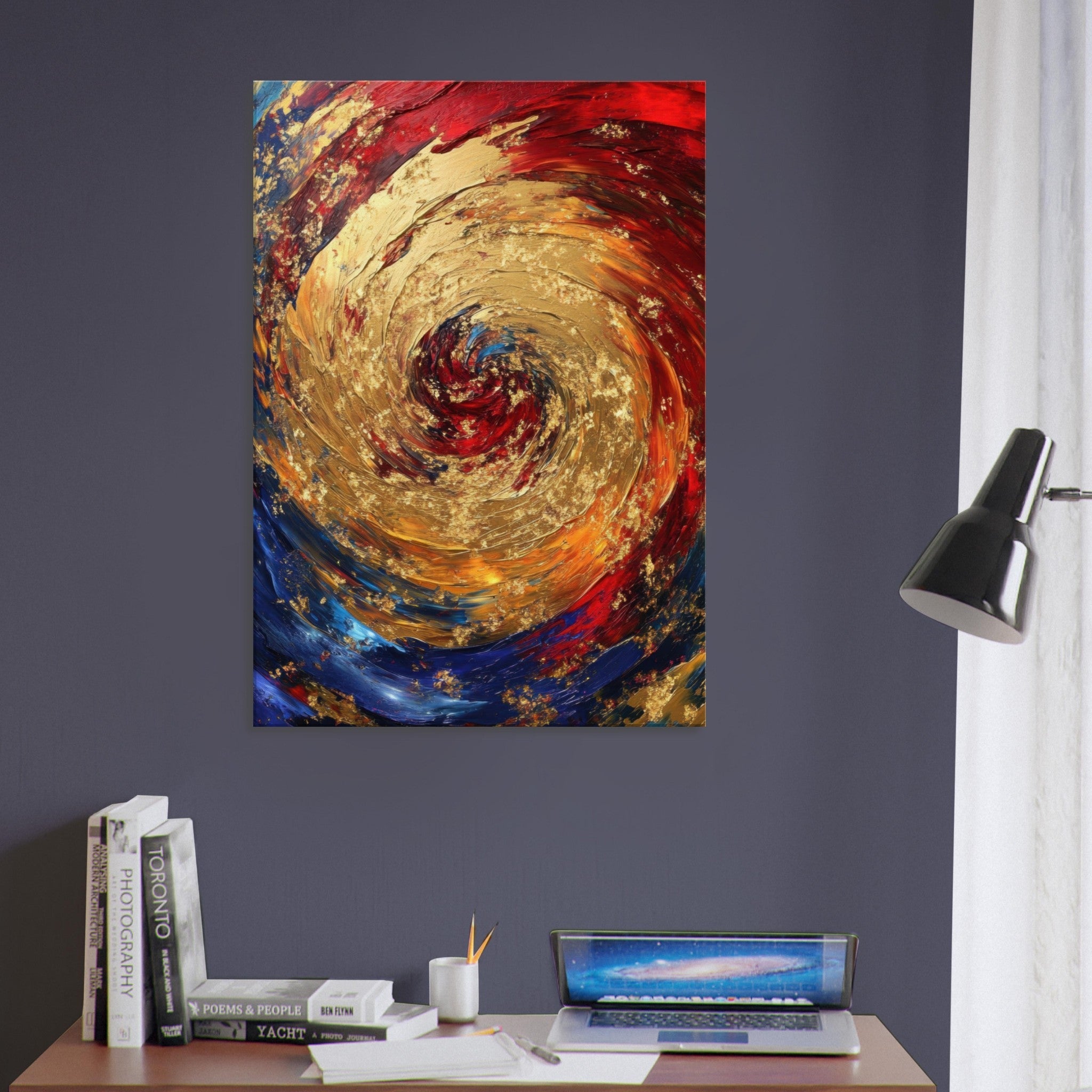 Canvas Portrait - Vortex of Emotions A swirling fusion of vagrant 2 - Shop Ai Art WebShop - Digital Art online Store