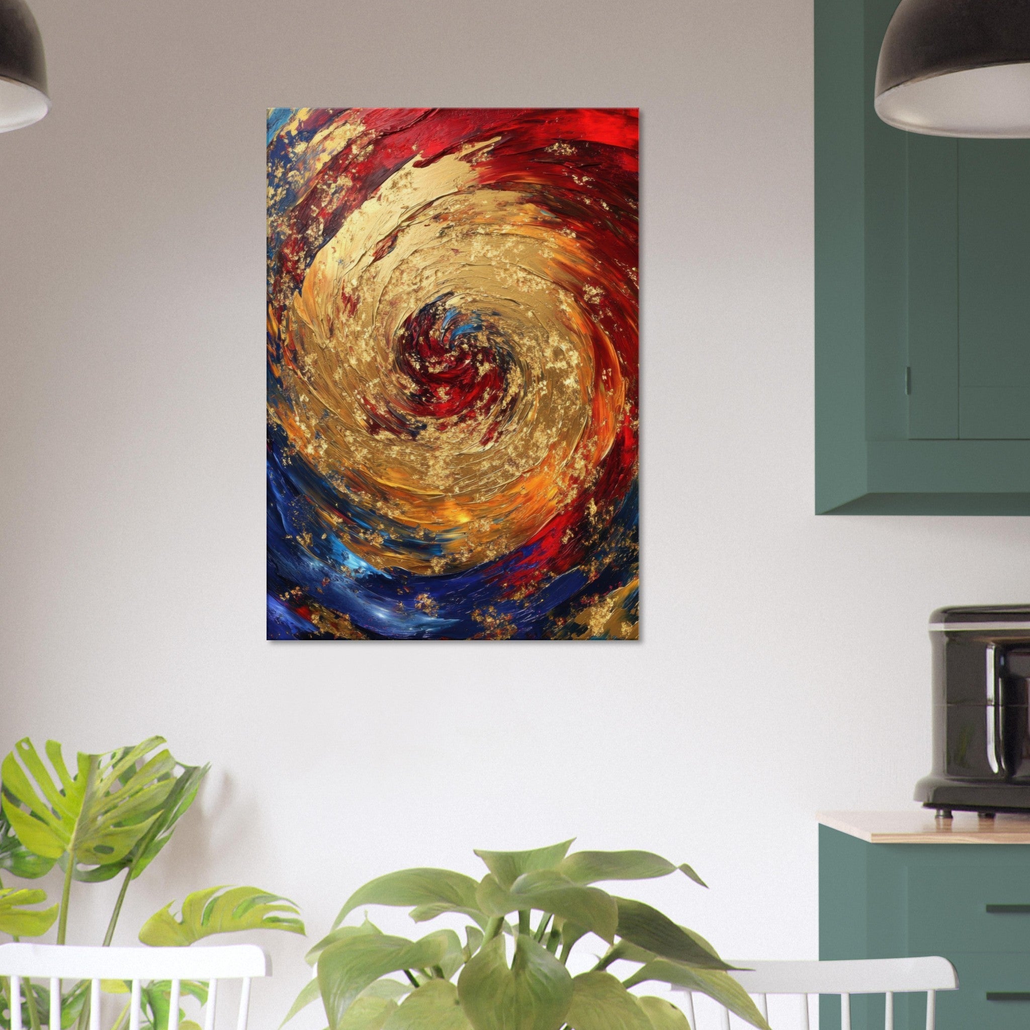 Canvas Portrait - Vortex of Emotions A swirling fusion of vagrant 2 - Shop Ai Art WebShop - Digital Art online Store