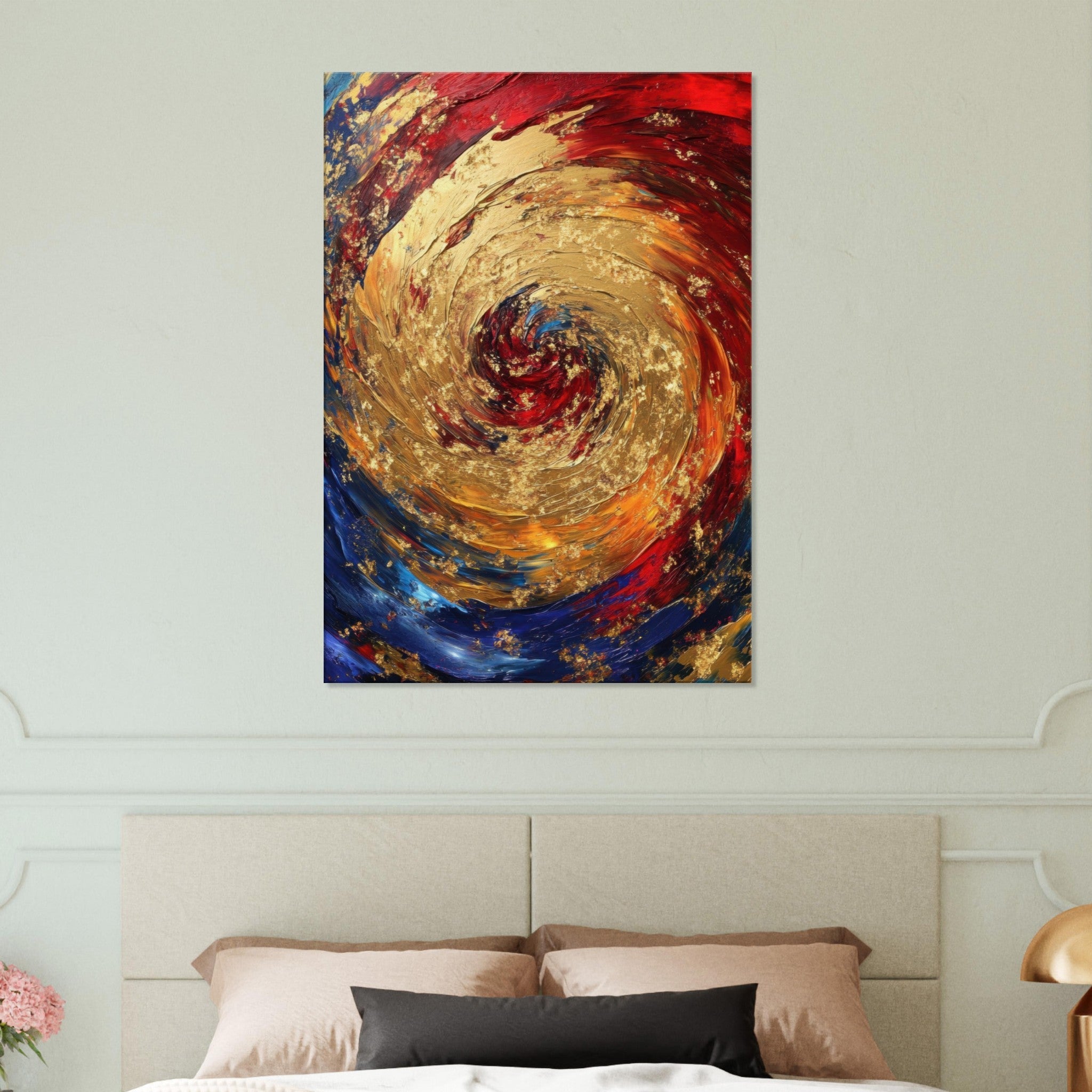 Canvas Portrait - Vortex of Emotions A swirling fusion of vagrant 2 - Shop Ai Art WebShop - Digital Art online Store