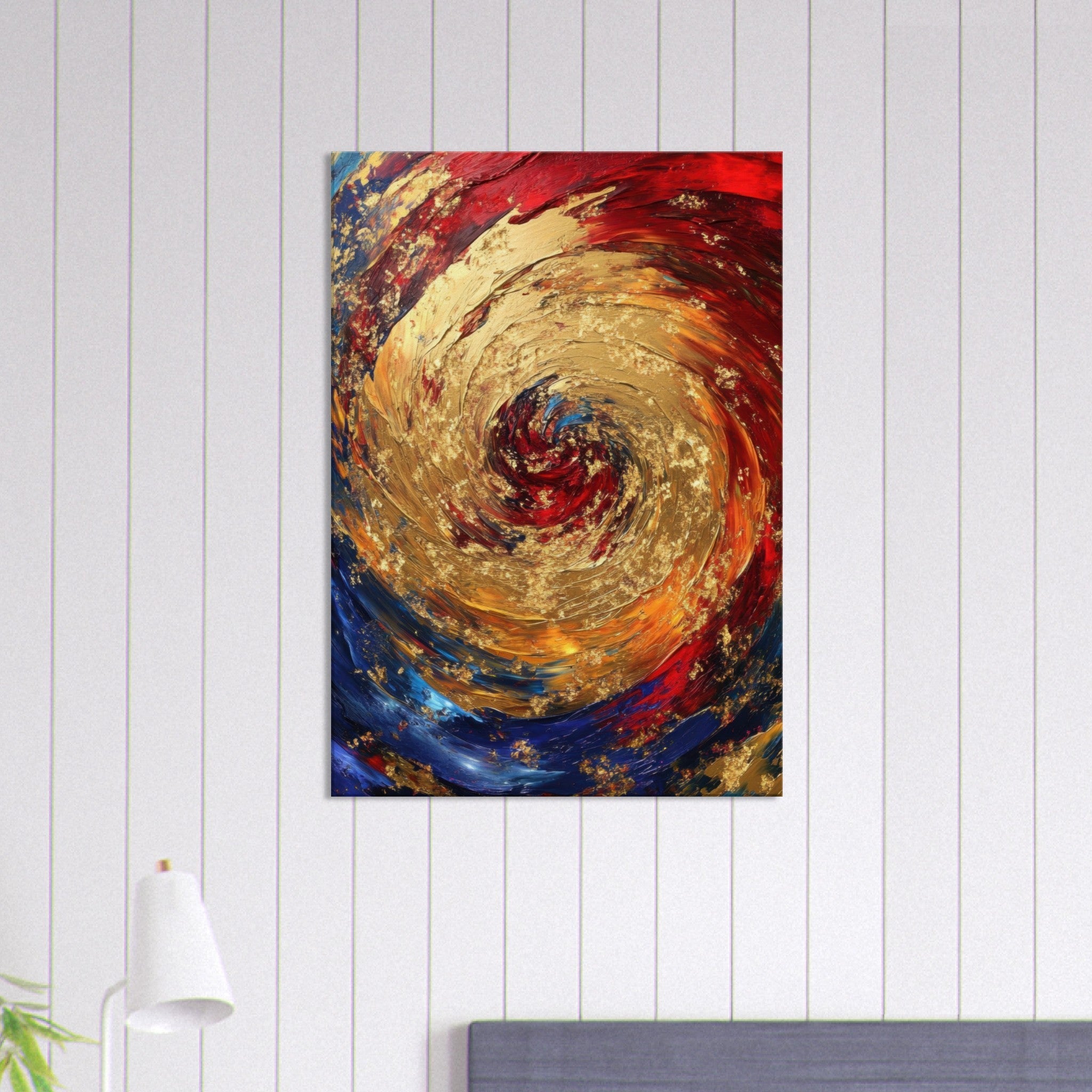 Canvas Portrait - Vortex of Emotions A swirling fusion of vagrant 2 - Shop Ai Art WebShop - Digital Art online Store