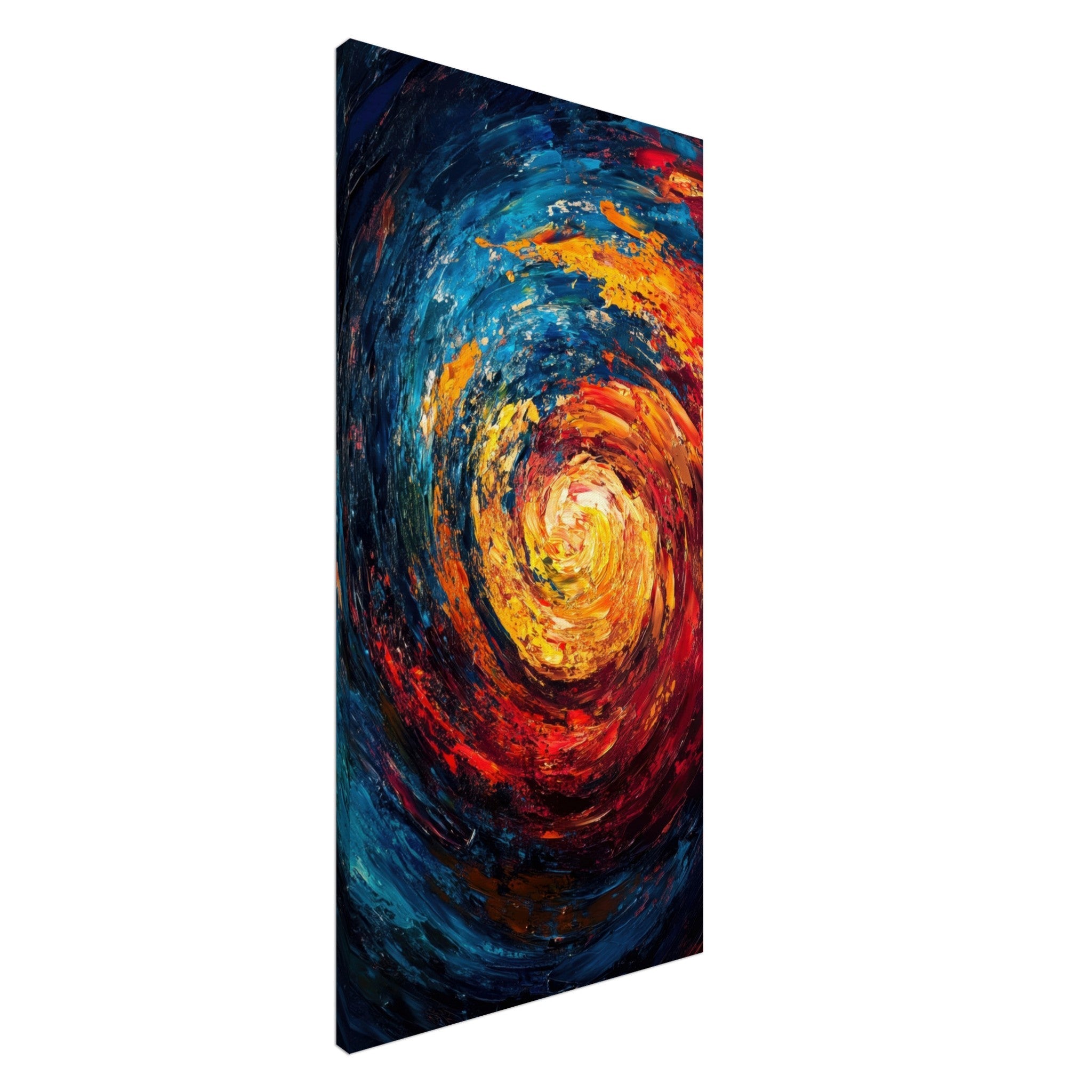 Canvas Portrait - Vortex of Emotions A swirling fusion of vagrant - Shop Ai Art WebShop - Digital Art online Store