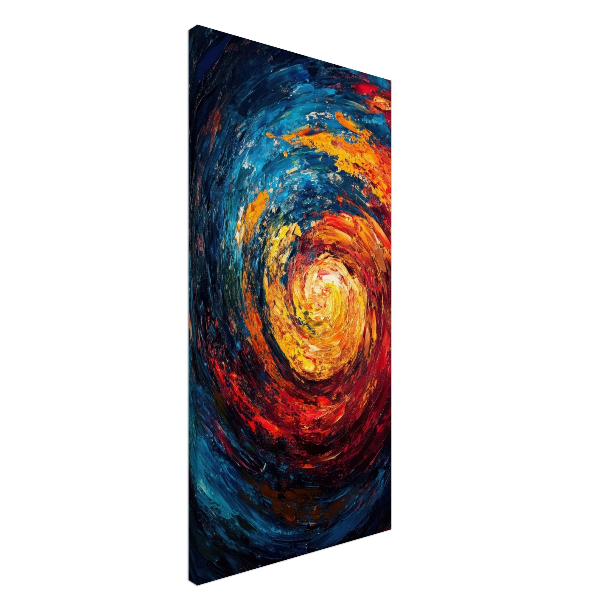 Canvas Portrait - Vortex of Emotions A swirling fusion of vagrant - Shop Ai Art WebShop - Digital Art online Store