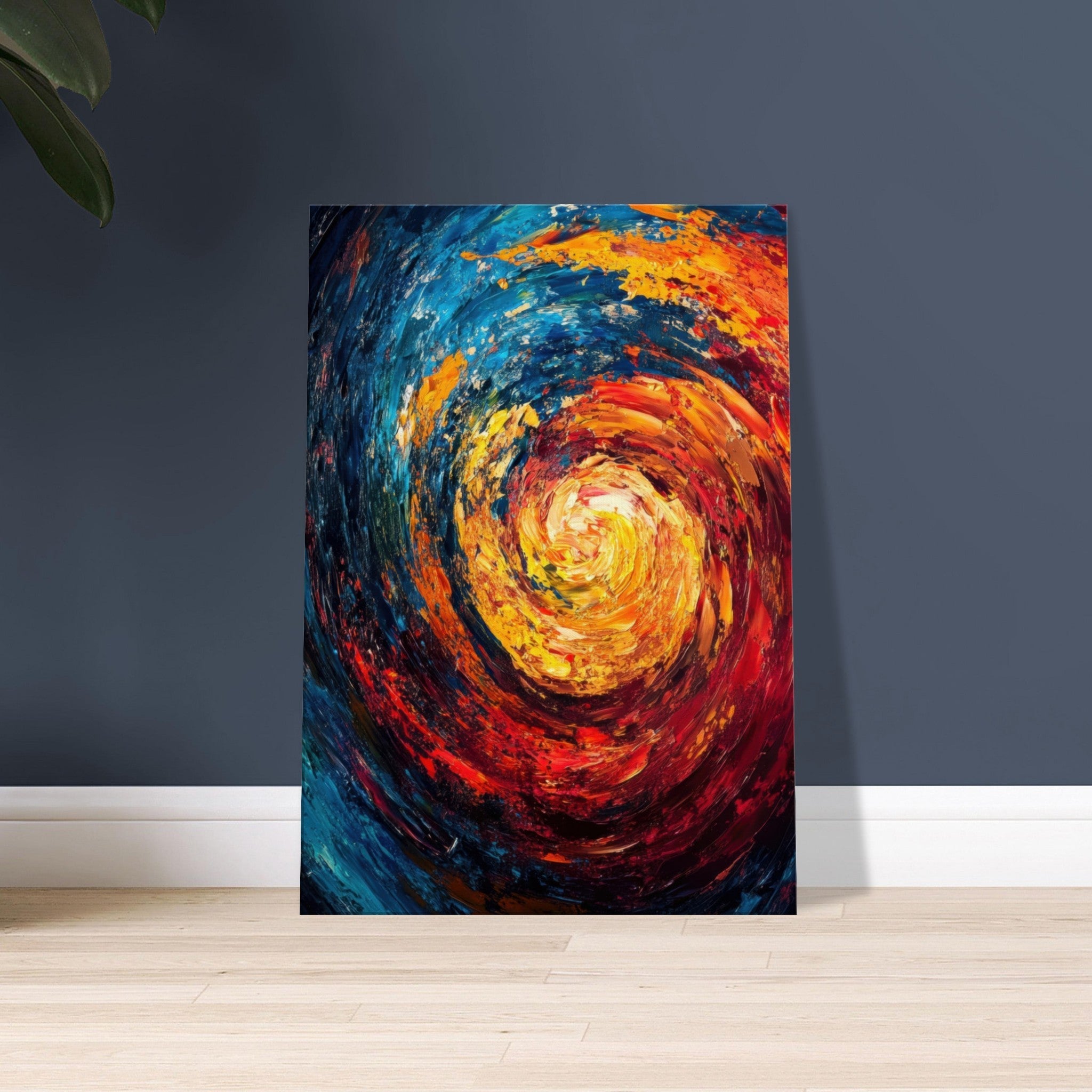 Canvas Portrait - Vortex of Emotions A swirling fusion of vagrant - Shop Ai Art WebShop - Digital Art online Store