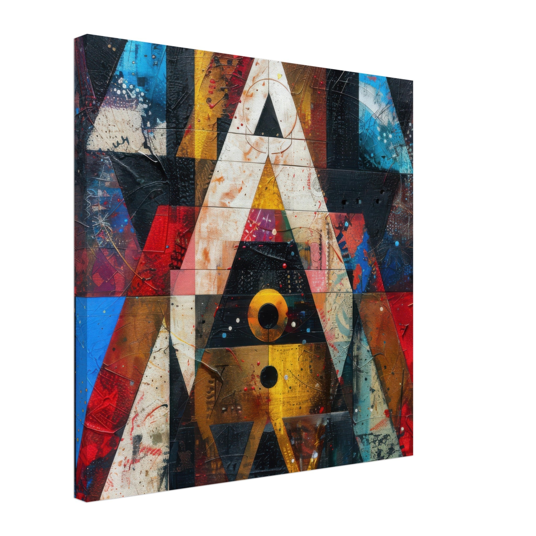 Canvas Square - Free your mind abstract style 2 - Shop Ai Art WebShop - Digital Art online Store
