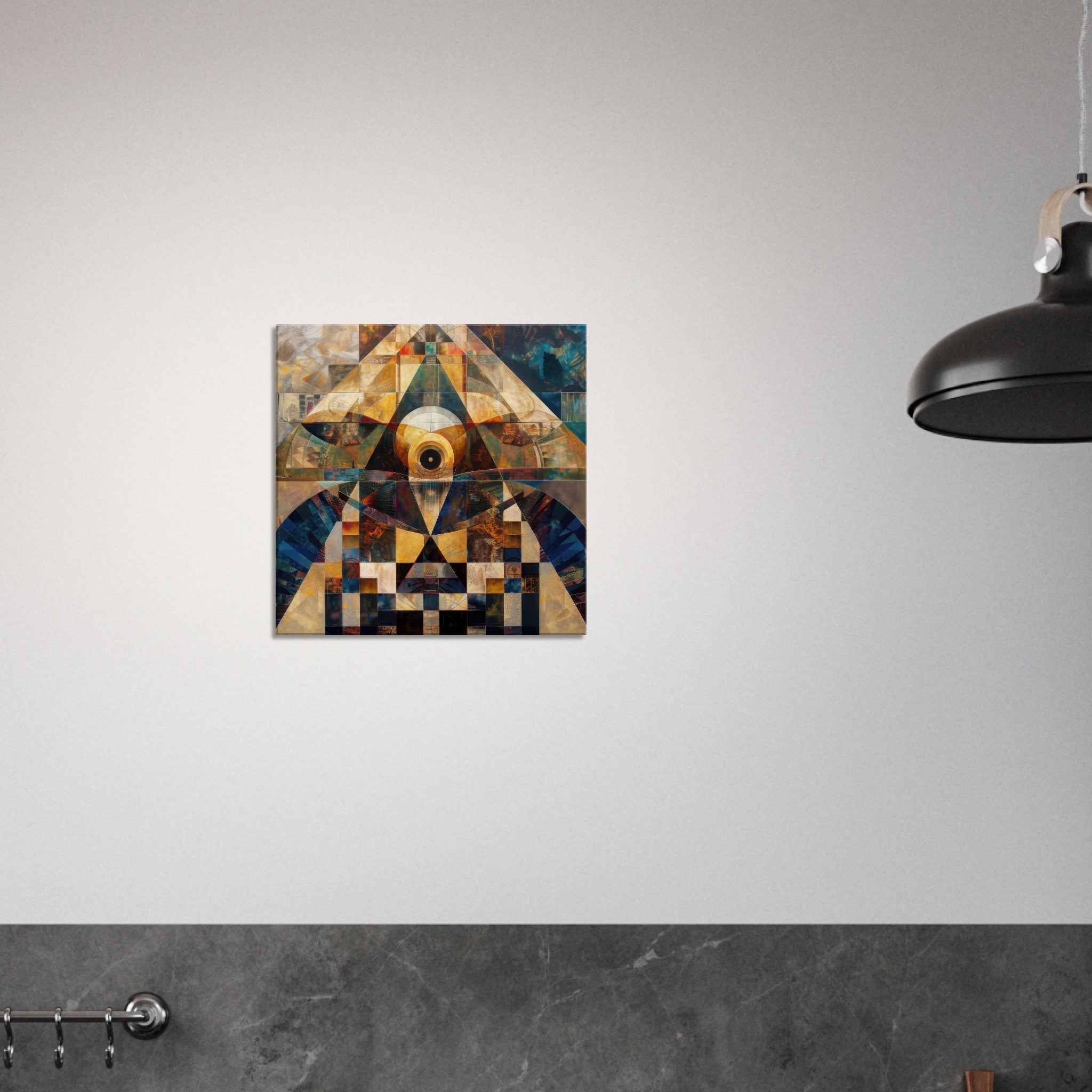 Canvas Square - Free your mind abstract style 4 - Shop Ai Art WebShop - Digital Art online Store