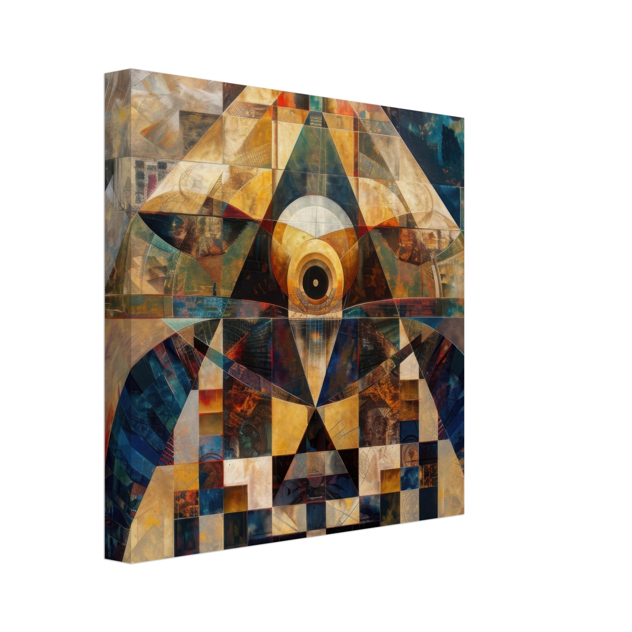 Canvas Square - Free your mind abstract style 4 - Shop Ai Art WebShop - Digital Art online Store