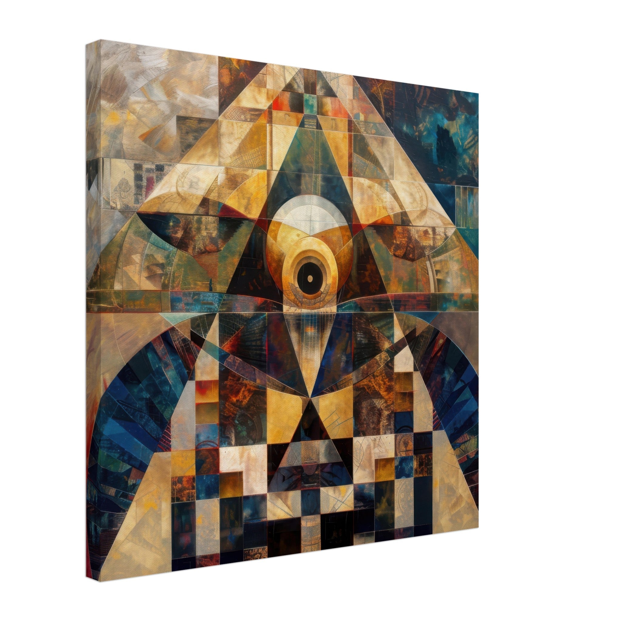 Canvas Square - Free your mind abstract style 4 - Shop Ai Art WebShop - Digital Art online Store