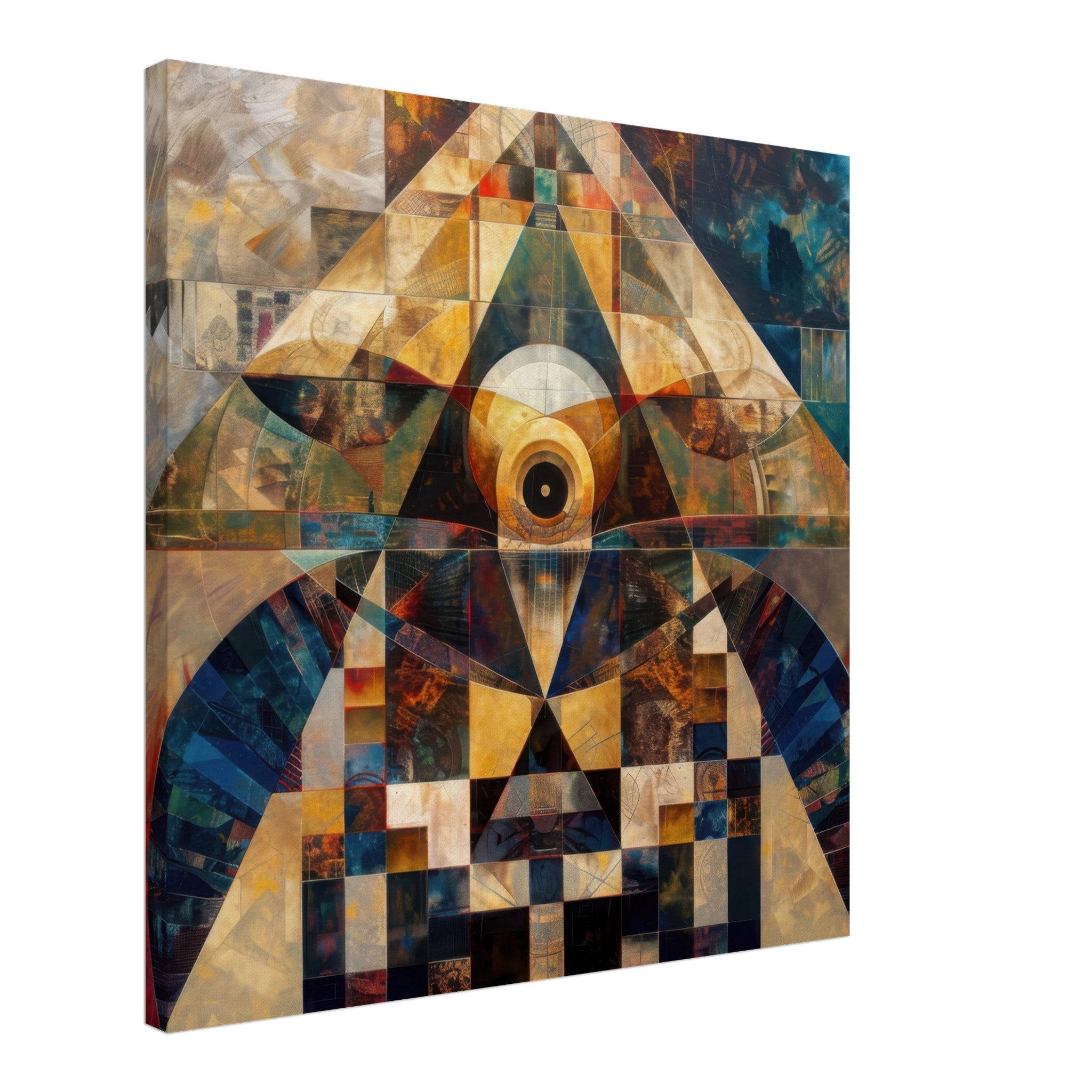 Canvas Square - Free your mind abstract style 4 - Shop Ai Art WebShop - Digital Art online Store