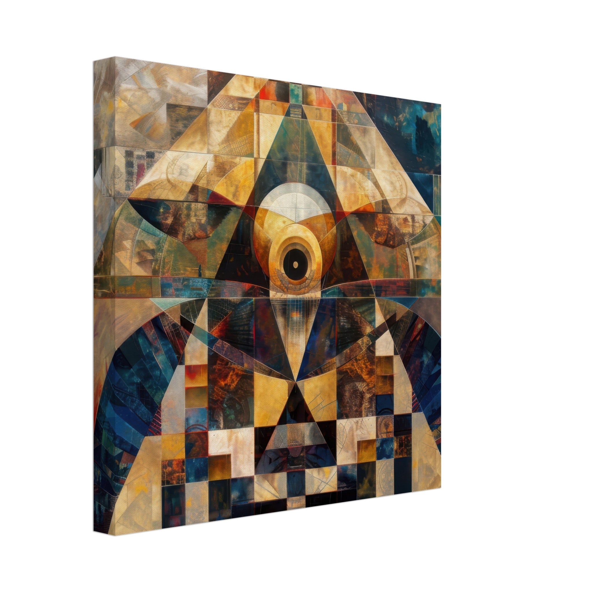Canvas Square - Free your mind abstract style 4 - Shop Ai Art WebShop - Digital Art online Store