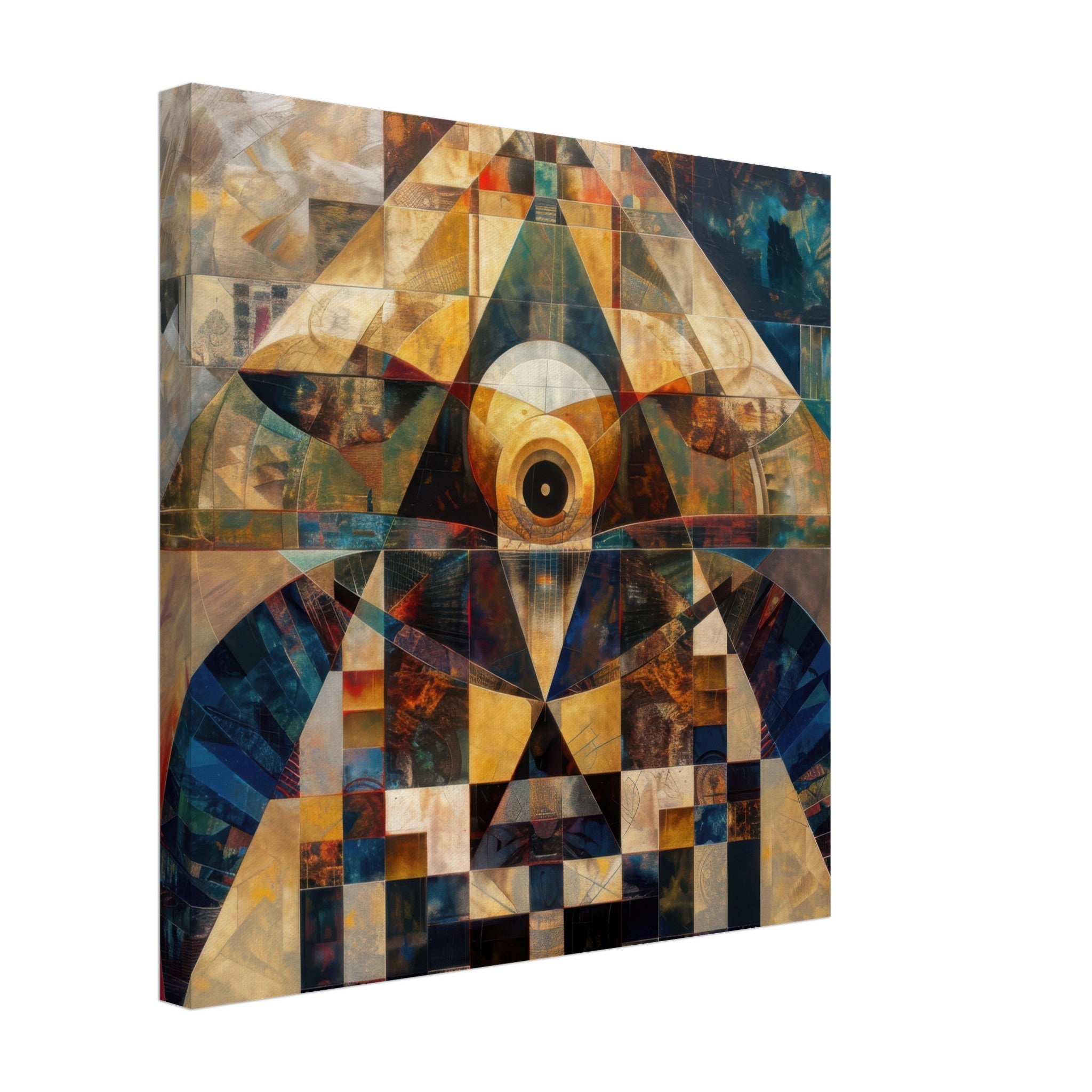 Canvas Square - Free your mind abstract style 4 - Shop Ai Art WebShop - Digital Art online Store
