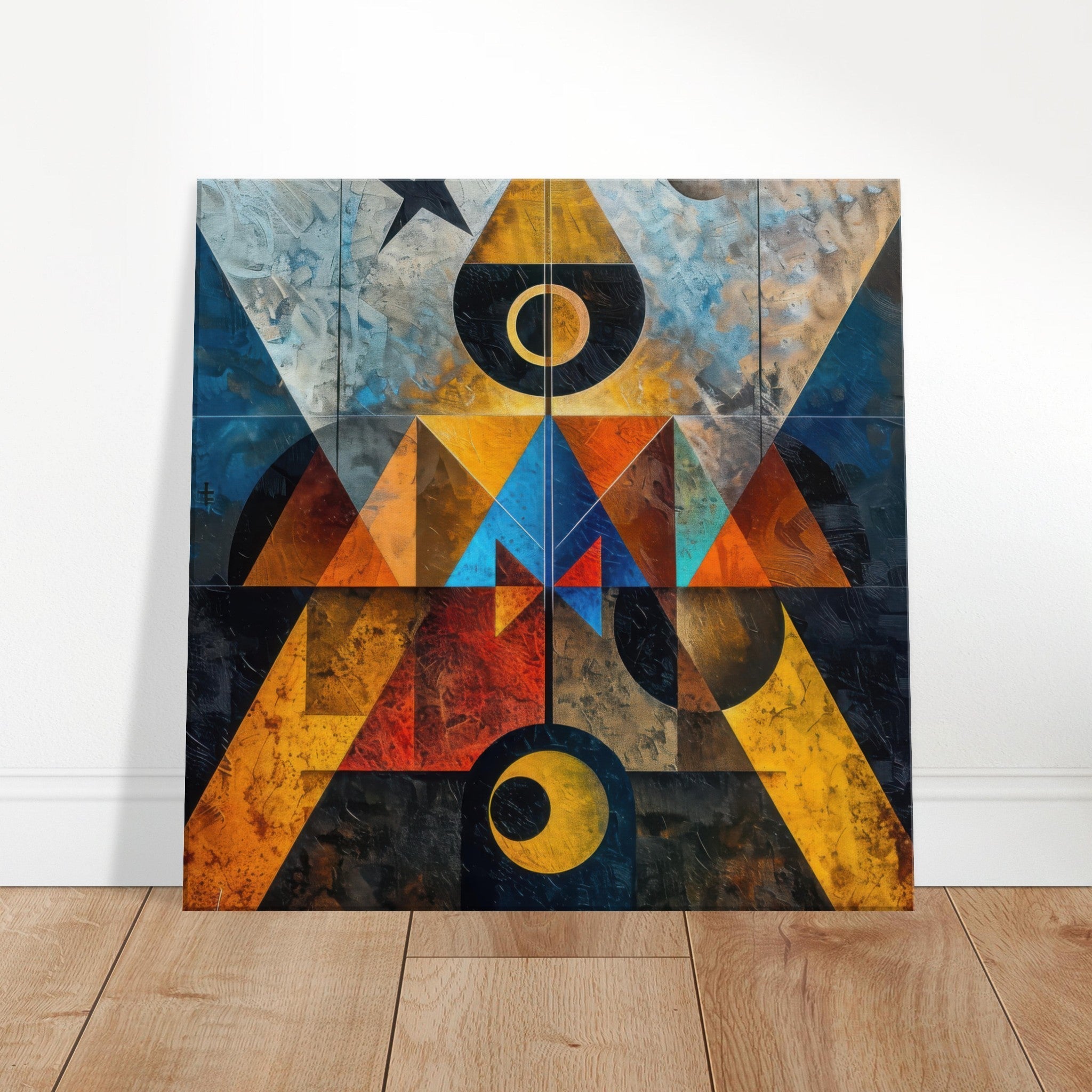 Canvas Square - Free your mind abstract style - Shop Ai Art WebShop - Digital Art online Store