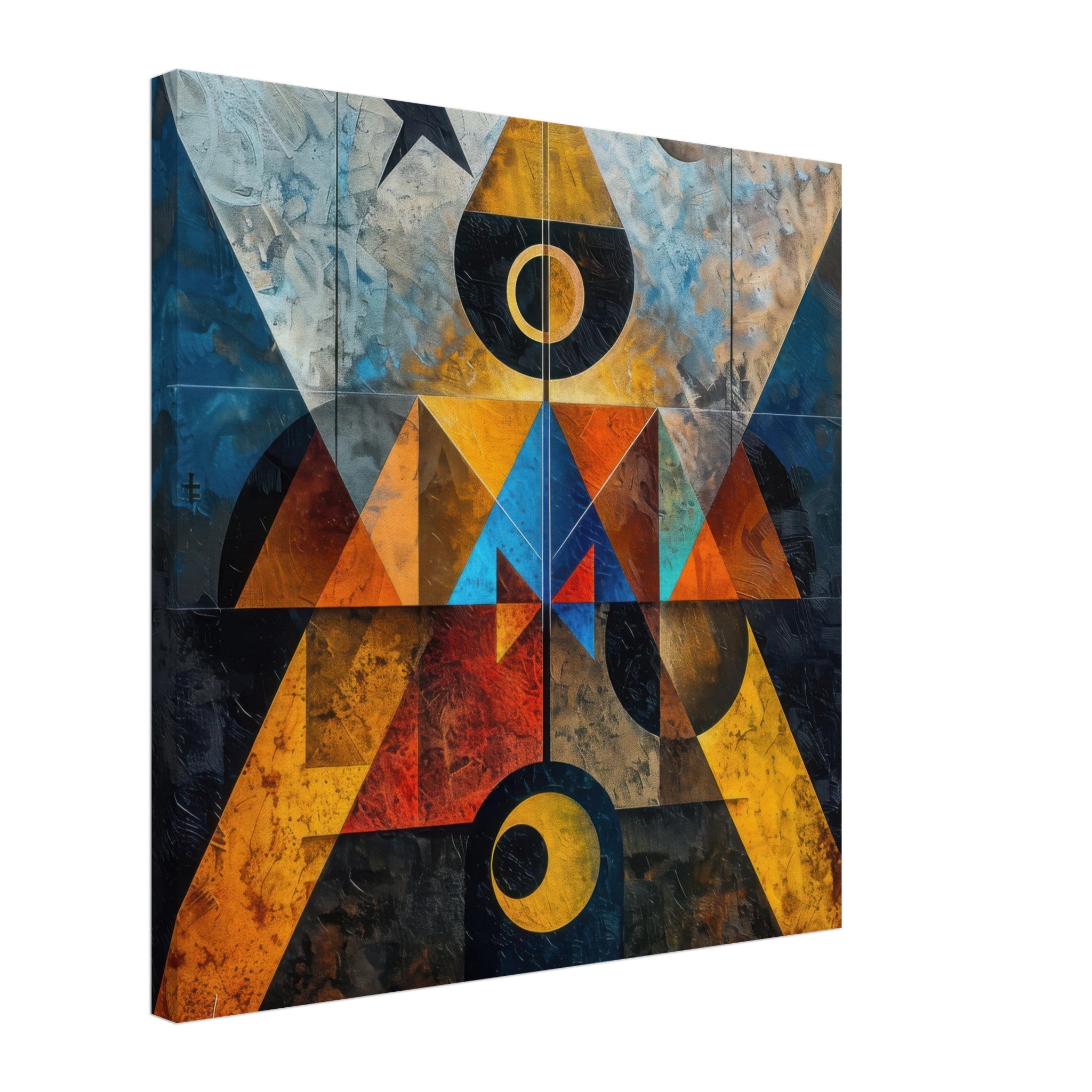 Canvas Square - Free your mind abstract style - Shop Ai Art WebShop - Digital Art online Store