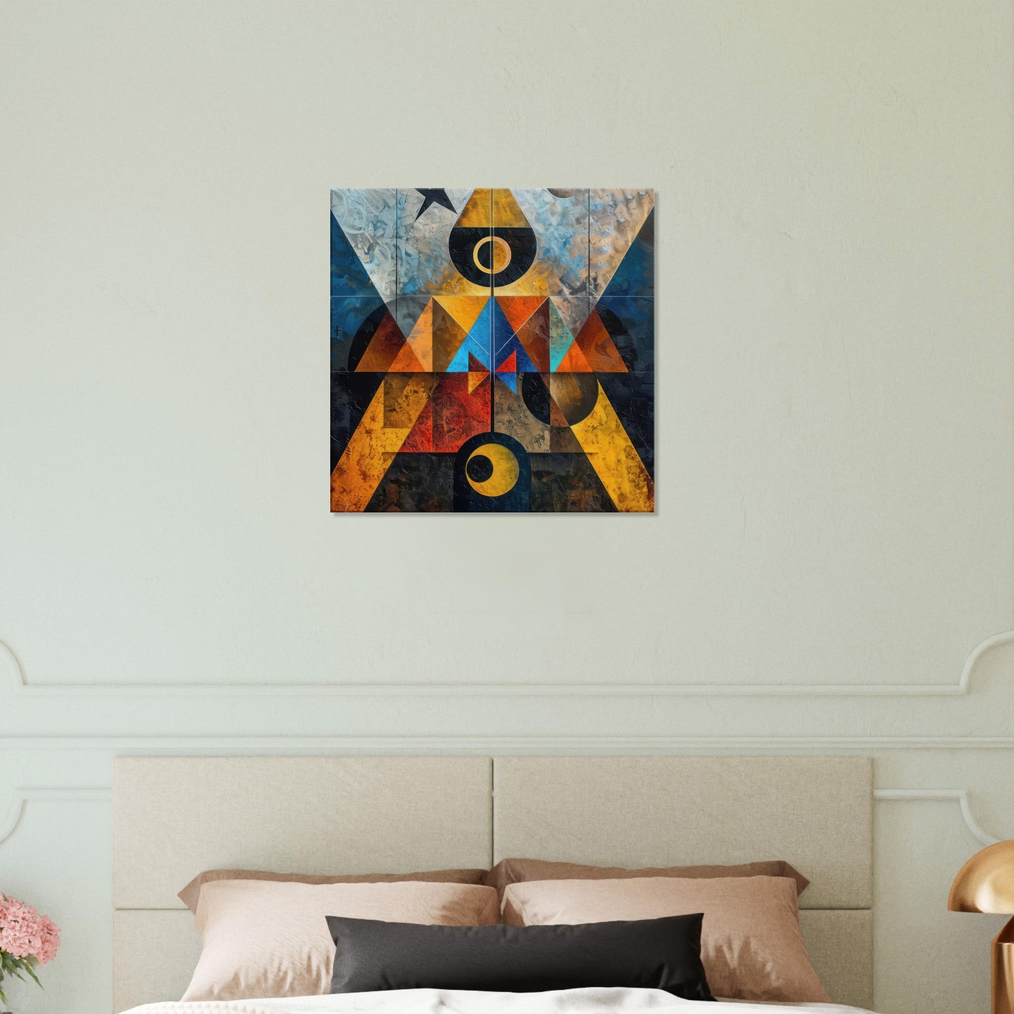 Canvas Square - Free your mind abstract style - Shop Ai Art WebShop - Digital Art online Store