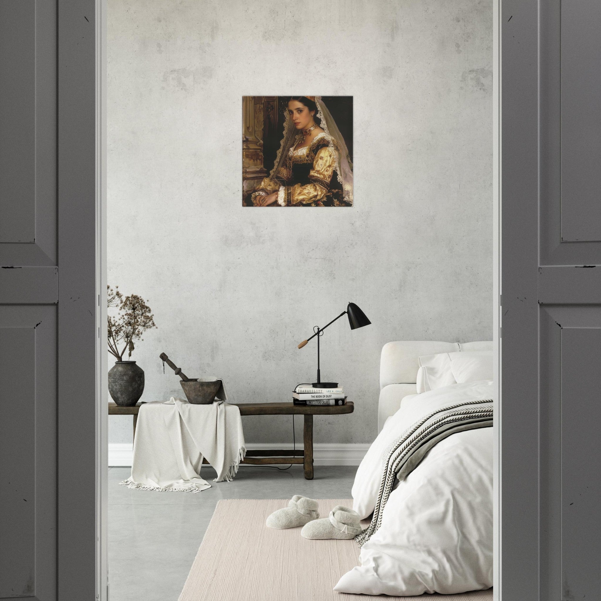 Canvas Square - Romanticism art style culture of Spain 2 - Shop Ai Art WebShop - Digital Art online Store