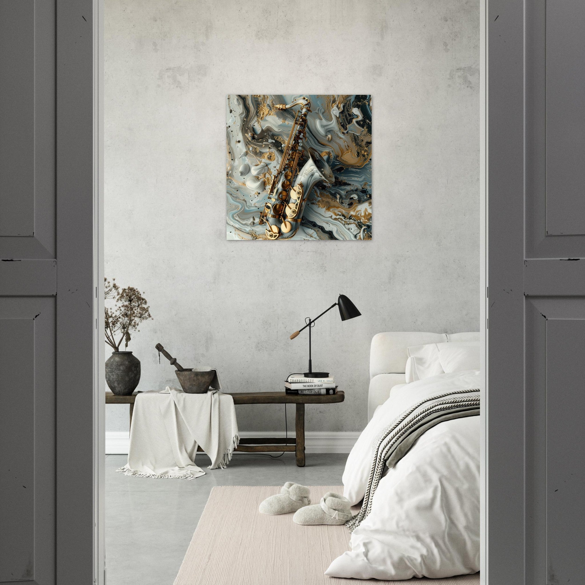 Fine Art Poster Square - Music Art 2 - Shop Ai Art WebShop - Digital Art online Store