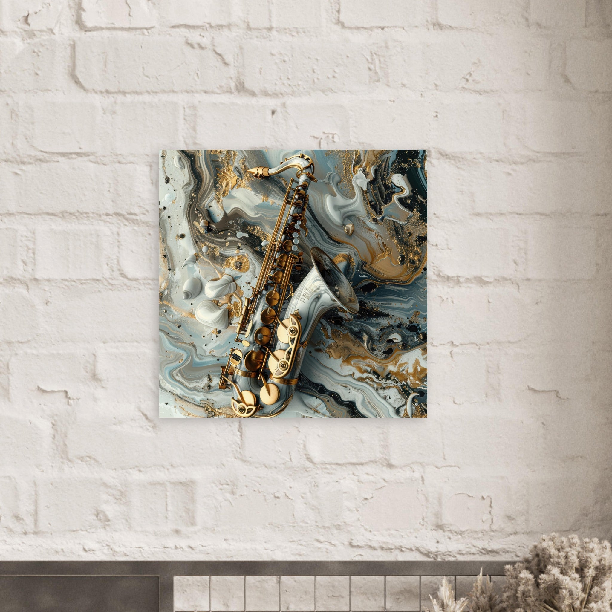Fine Art Poster Square - Music Art 2 - Shop Ai Art WebShop - Digital Art online Store