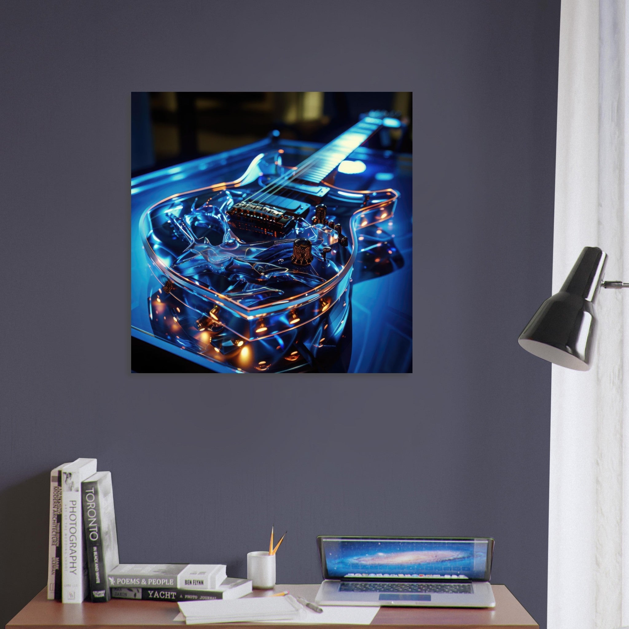 Fine Art Poster Square - Music Art 6 - Shop Ai Art WebShop - Digital Art online Store